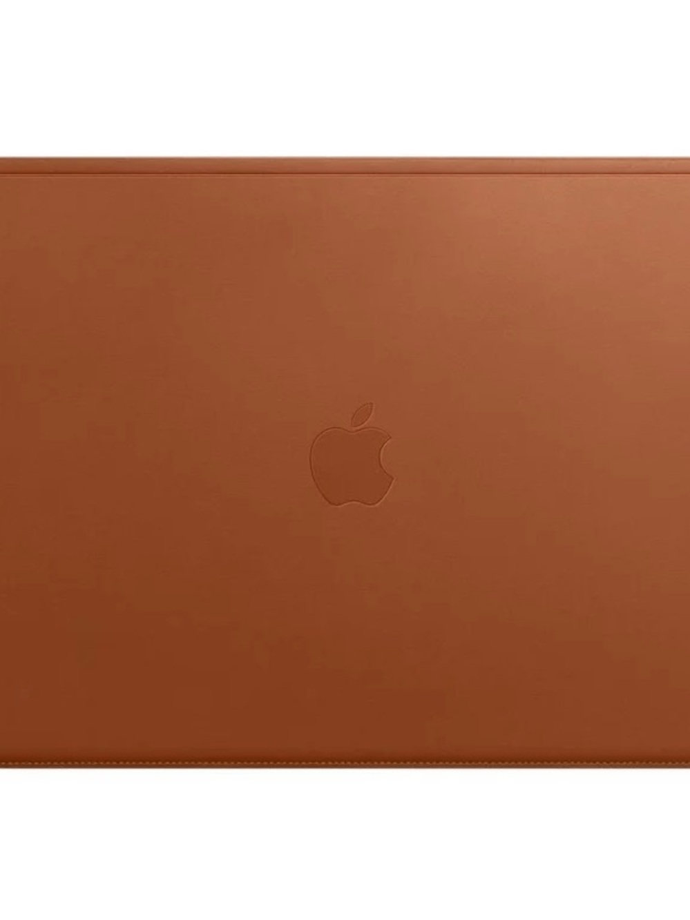 Apple - MRQV2ZM/A Leather Sleeve (for 15-inch MacBook Pro) – Saddle Brown